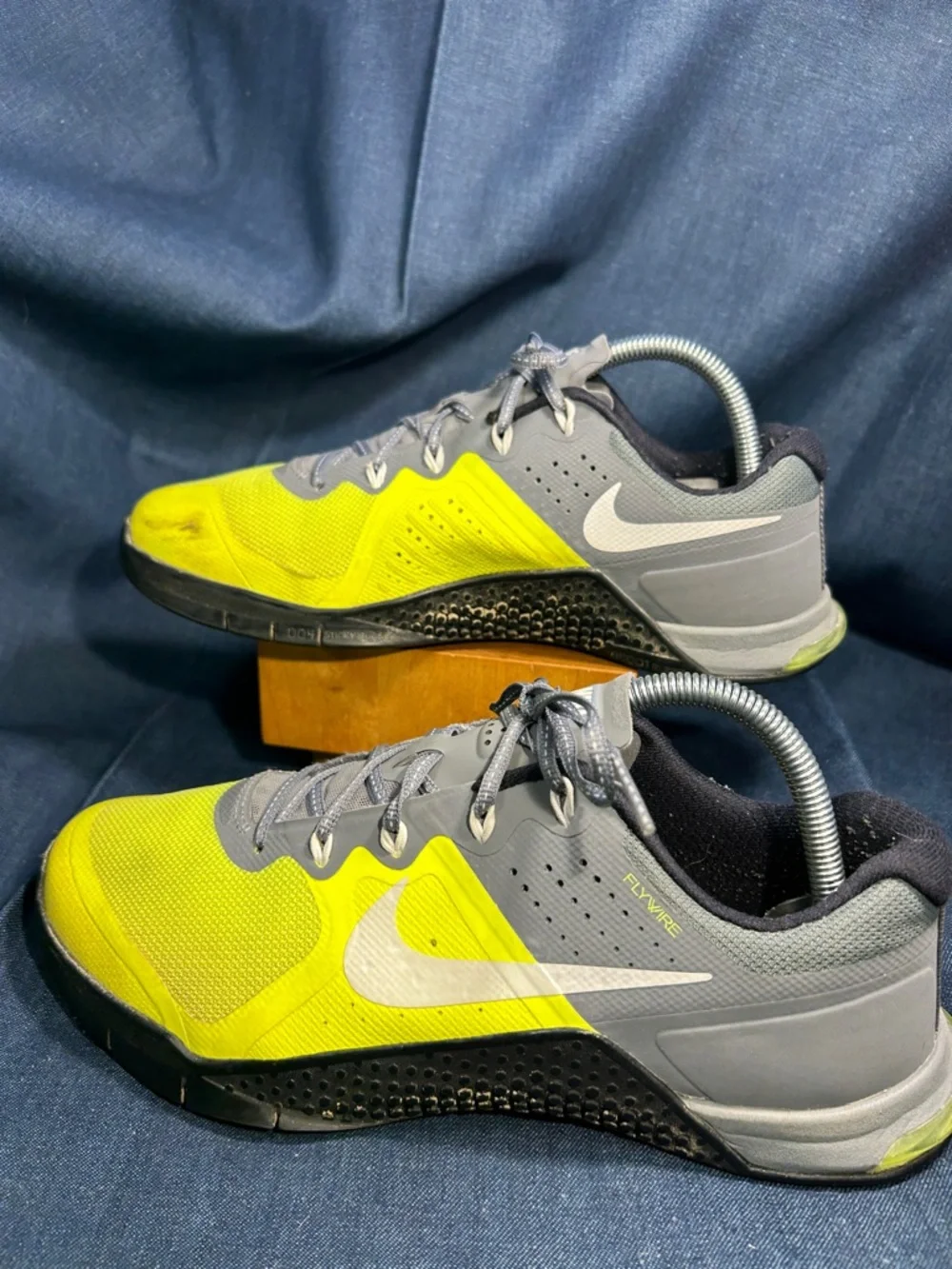 Nike Flywire athletic shoes